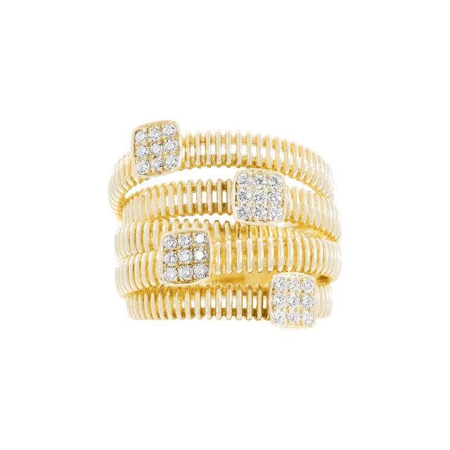 Coiled Radiance Ring  
