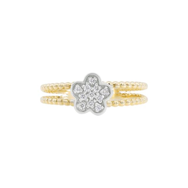 Trendy Flower Ring