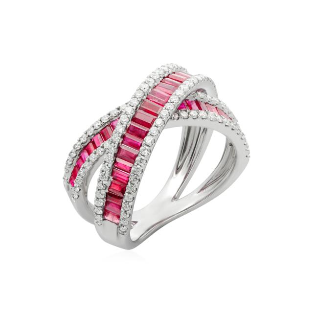 Radiant Ruby Ring  