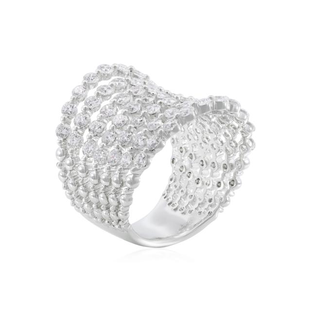 Seven Row Ring  
