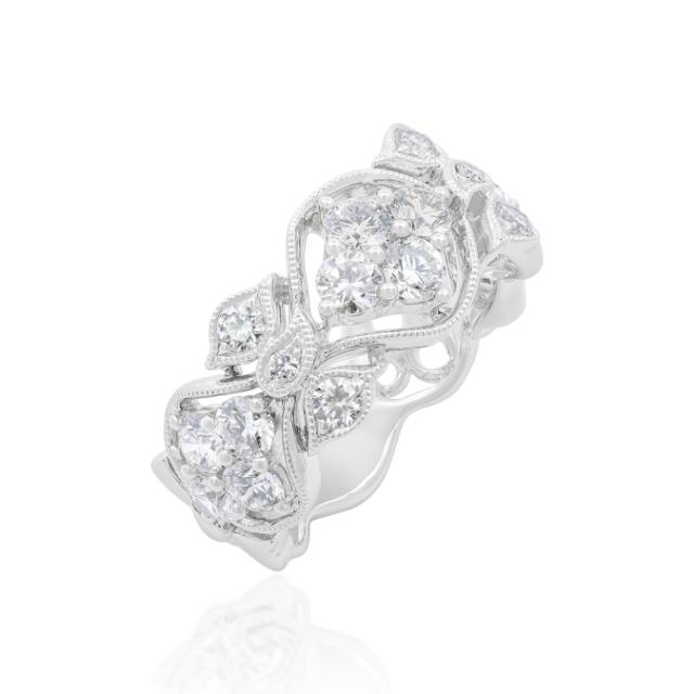 Vintage Diamond Band  