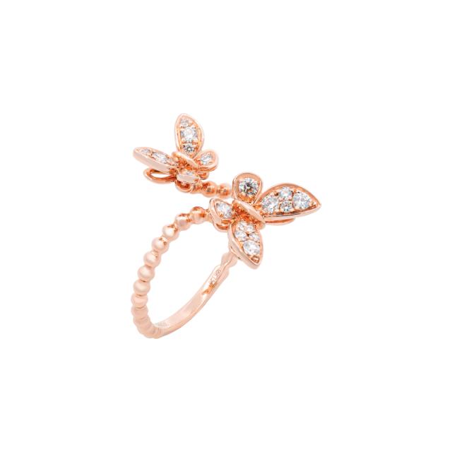 Delicate Butterfly Ring