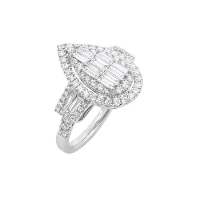 Sparkling Diamond Ring 