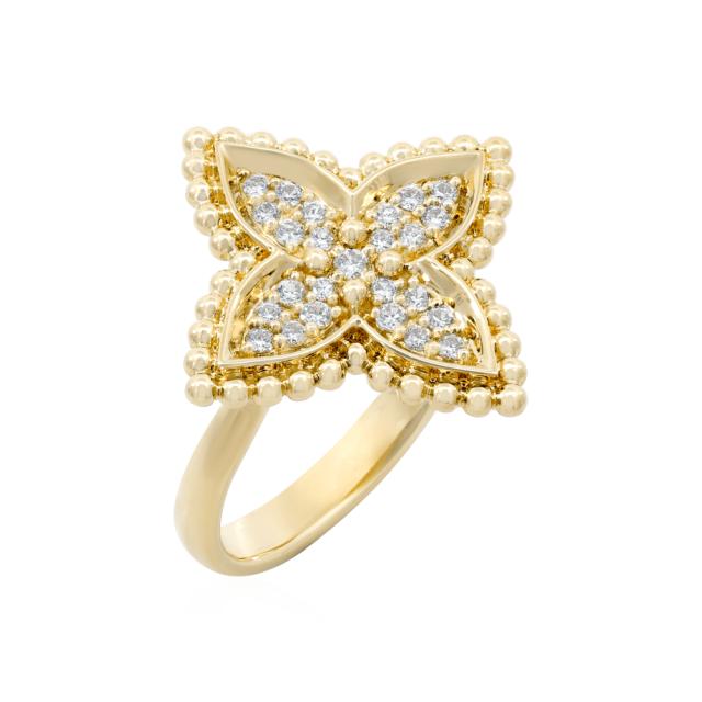 Floral Charm Ring  