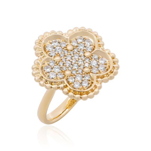 Clover Luck Ring  