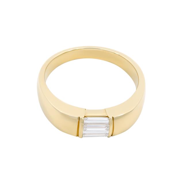 Baguette Diamond Band  