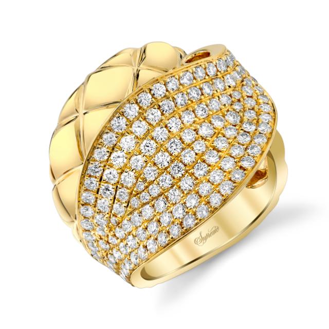 Quilted Diamond Band 