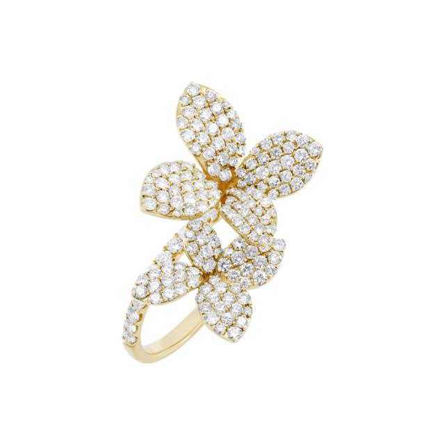 Magical Double Butterfly Ring
