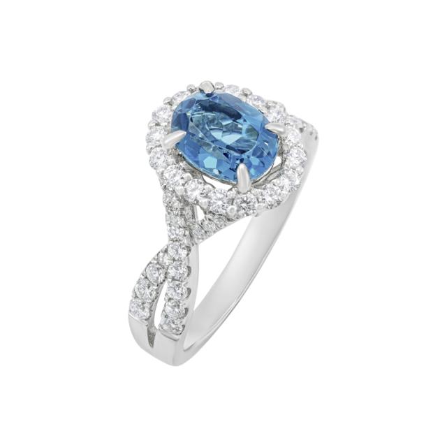 Magical London BL Topaz Cocktail Ring