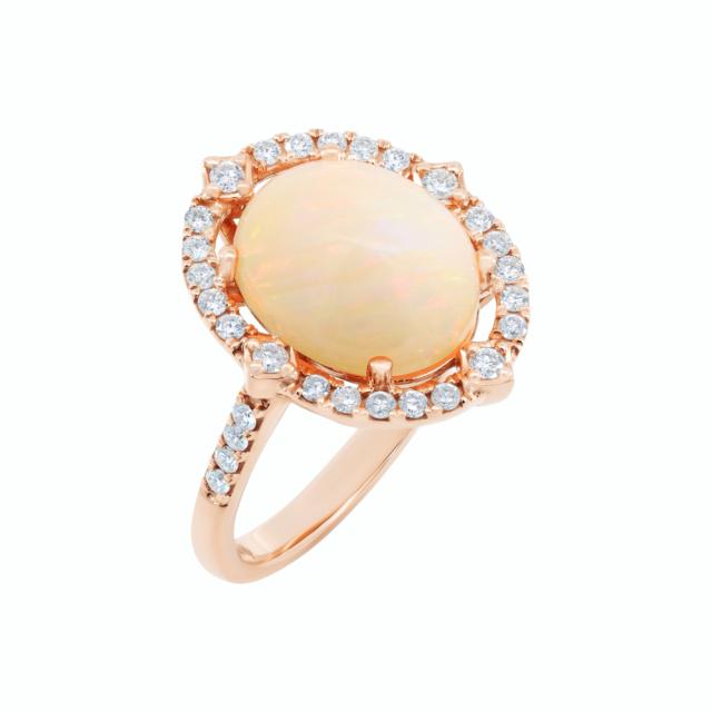 Timeless Opal Cocktail Ring