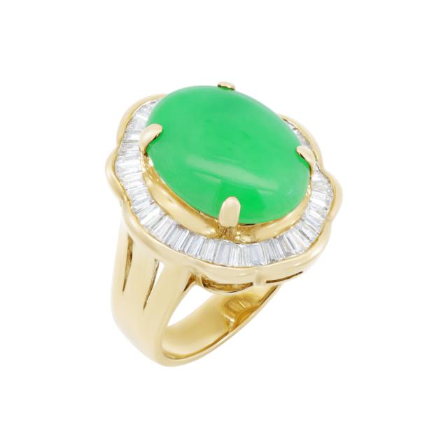 Majestic Jade Cocktail Ring