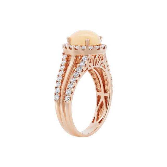 Classic Opal Cocktail Ring